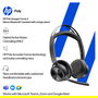 Plantronics/Poly Voyager Focus 2 Auricular con Base de Carga, Negro - 9T9J5AA#AC3