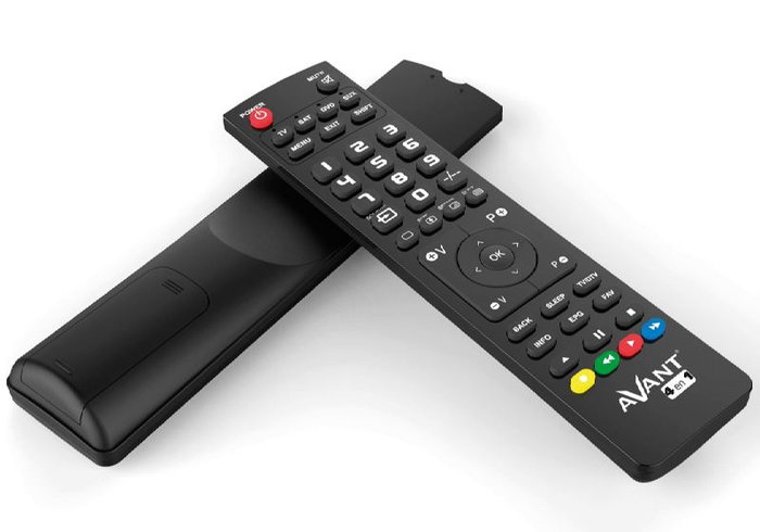 AVANT CONNECT Mando 4 en 1 Programable por PC, con Numeros Grandes - Ideal para Mayores y Usuarios con Baja Vision