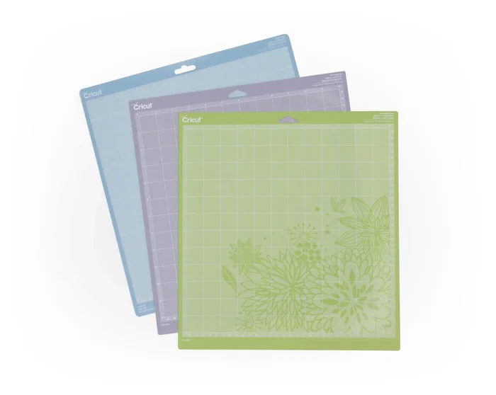 Cricut Pack de 3 Alfombras Variedad Multicolor para Corte, 304.8 mm x 304.8 mm (12 x 12 pulgadas)