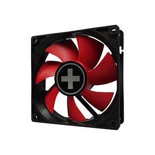 Xilence XPF80.R Ventilador 80x80x25mm 1500 RPM Negro Rojo