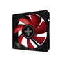 Xilence XPF80.R Ventilador de Carcasa 80x80x25mm Negro/Rojo