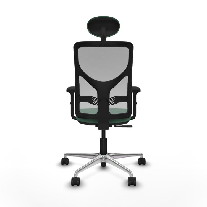 PIQUERAS Y CRESPO Silla de oficina Motilla con Mecanismo Sincro, Verde esmeralda y Gris PIQUERAS Y CRESPO Silla de oficina Motilla con Mecanismo Sincro, Verde esmeralda y Gris