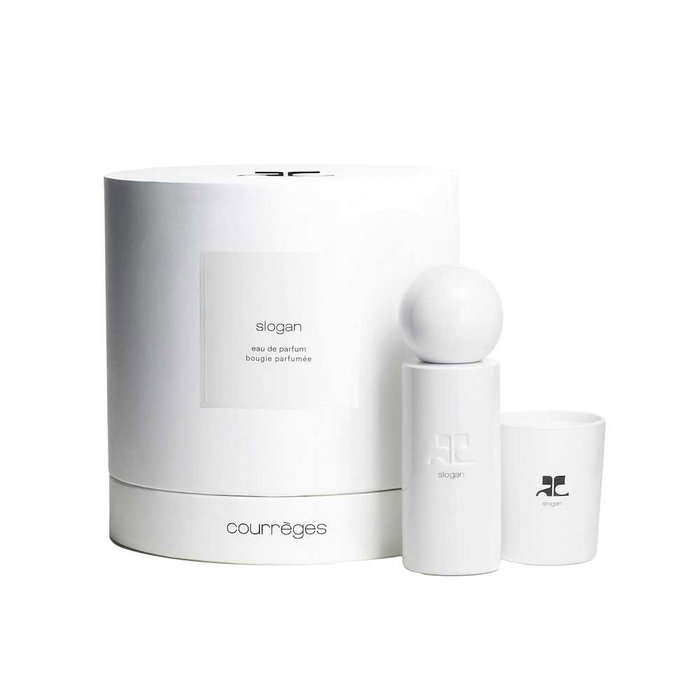 Courrèges Set de Regalo Slogan con Eau de Parfum de 100 ml y Vela de 75 g Courrèges Set de Regalo Slogan con Eau de Parfum de 100 ml y Vela de 75 g