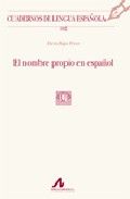 ARCO-LIBROS, El nombre propio en español - Elena Bajo Pérez
