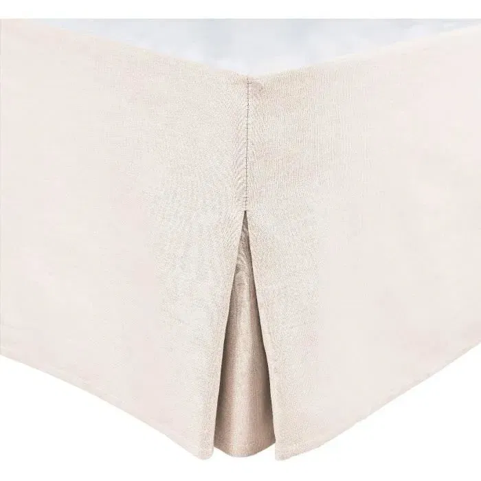 Home Linge Passion HOM1733767834578 Falda de cama 160 x 200 cm + 30 cm Crudo