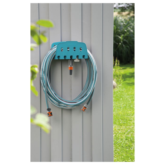 Gardena Wandschlauchhalter mit Schlauch 13 mm (1/2") 20 m - Soporte y Manguera de Pared 20 Metros
