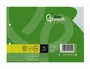 Liderpapel Recambio Din A5 Apaisado, 100 Hojas de Papel Cuadriculado de 75 g/m², 3 mm, 2 Taladros, con Margen, Compatible con Carpetas de Anillas