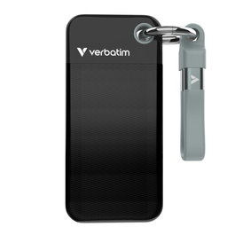 Verbatim Pocket SSD USB 3.2 Gen 2 1TB Negro/Gris