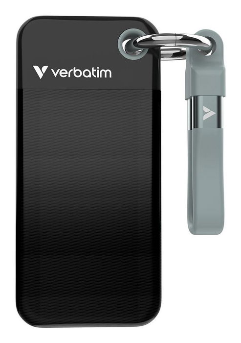 Verbatim Pocket SSD 1 TB, Negro/Gris Verbatim Pocket SSD 1 TB, Negro/Gris