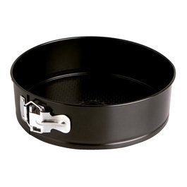 Molde Redondo Desmontable Acero Pintado Sweet Grey Quid 26x6,8 cm (8 Unidades)