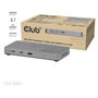 Club 3D CSV-2563 Hub Thunderbolt 5 de 5 puertos, 100 W Power Delivery, Plata