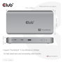Club 3D CSV-2563 Hub Thunderbolt 5 de 5 puertos, 100 W Power Delivery, Plata