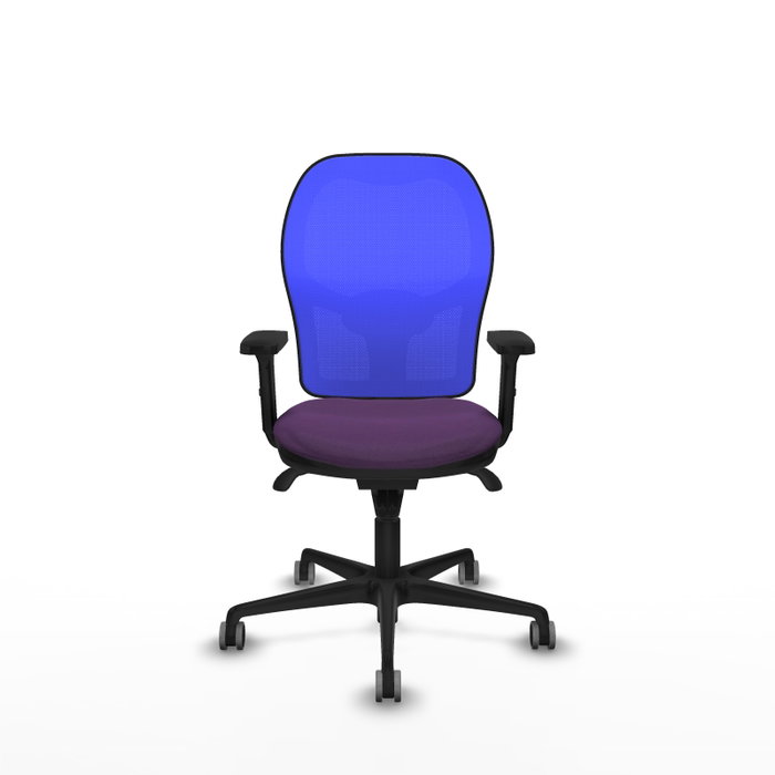 PIQUERAS Y CRESPO Silla de oficina Jorquera, Morado/Azul