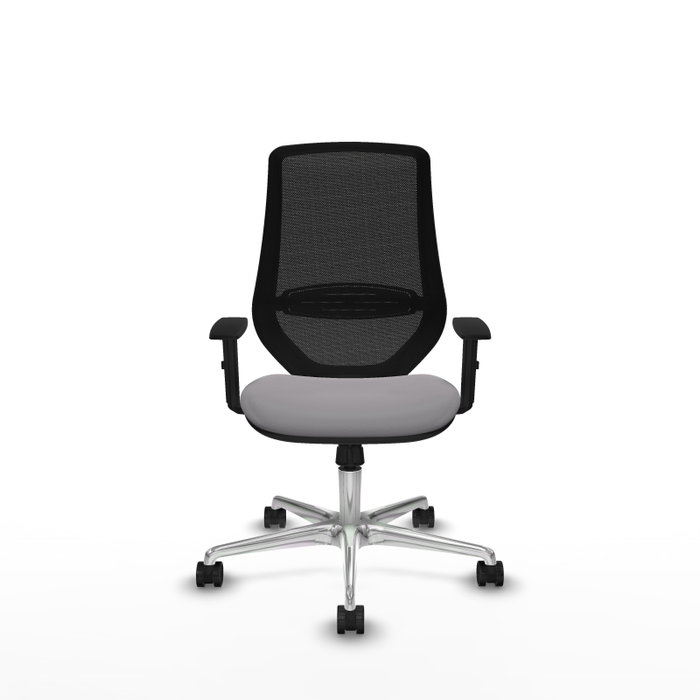PIQUERAS Y CRESPO Silla de oficina Mardos con mecanismo Sincro, Gris y Negro PIQUERAS Y CRESPO Silla de oficina Mardos con mecanismo Sincro, Gris y Negro