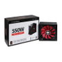 Xilence Performance A+ XN215 Fuente de Alimentación 550W 80 PLUS Bronze Negro ATX No Modular