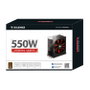 Xilence Performance A+ XN215 Fuente de Alimentación 550W 80 PLUS Bronze Negro ATX No Modular