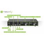 Switch KVM Techly DP-KVM2