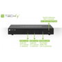 Switch KVM Techly DP-KVM2