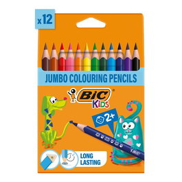 Lapices De Colores Bic Conte Kids Evolution Triangle Estuche De 12