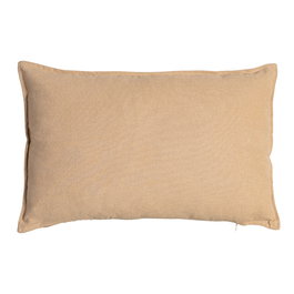 Cojín Marrón Claro 85%Algodón-15%Lino 60 X 40 cm (Set de 2)