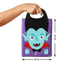 Atosa Cubo Recoge Caramelos Vampiro 20x25 cm