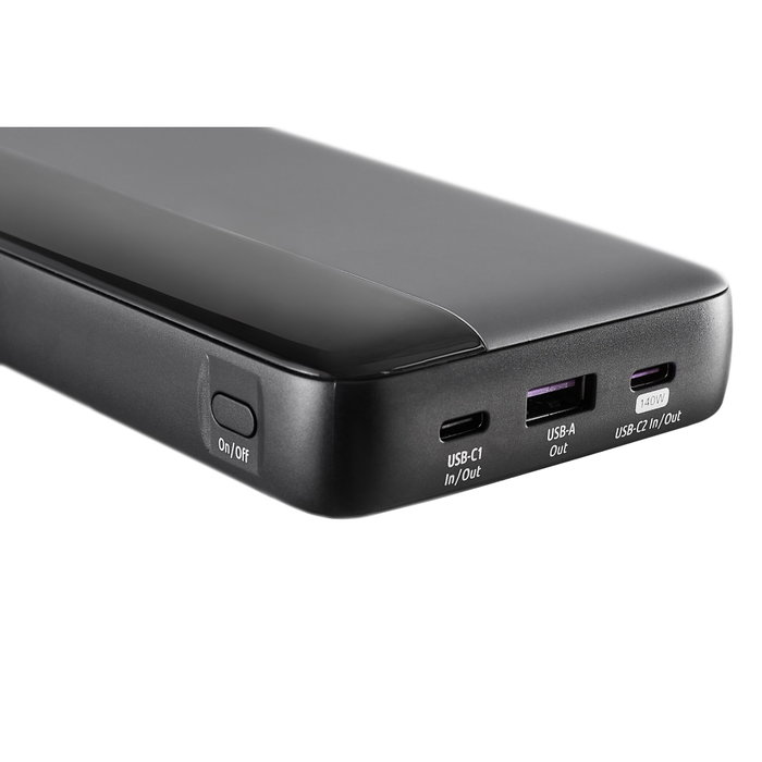 Intenso Powerbank HE25000 25000 mAh Gris/Negro Intenso Powerbank HE25000 25000 mAh Gris/Negro