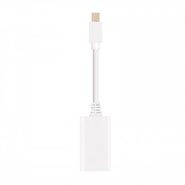 Nanocable 10.16.0102-W Conversor Mini DisplayPort a HDMI Hembra Pasivo Blanco 15 cm
