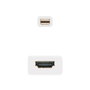 Nanocable 10.16.0102-W Conversor Mini DisplayPort a HDMI Hembra Pasivo Blanco 15 cm
