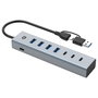Conceptronic HUBBIES20G Hub USB 3.2 de 7 Puertos (3x USB-C y 4x USB-A)