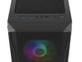Fury Shobo SH4F RGB Caja Torre Media Negra con Ventana, 4 Ventiladores RGB, Sin Fuente de Alimentación