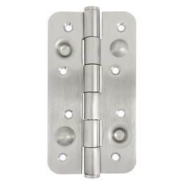 HERRAJES ALK Bisagra Antipalanca 150-80 Sin Remate Cabeza Redonda Niquel Satinado