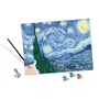Ravensburger 23518 CreArt Pintura por Números Gran Formato 30x40 cm Van Gogh La Noche Estrellada para 14 años