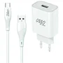 Myway Cargador de Pared MYWEPAK0002 con Cable USB Tipo-C 15W Blanco