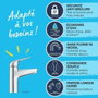 Grohe Mezclador monomando Swift con seguridad para niños Talla M