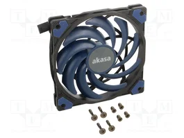 Akasa AK-FN122-BL Ventilador Slim 120mm Azul