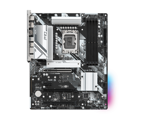 ASRock 90-MXBKS0-A0UAYZ Placa Base B760 PRO RS para Intel LGA 1700 ATX DDR5