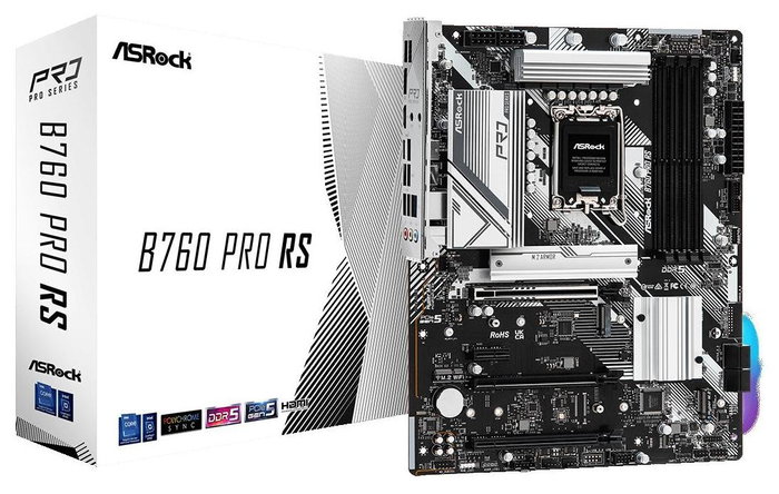 ASRock B760 PRO RS LGA 1700 ATX DDR5