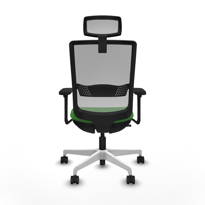PIQUERAS Y CRESPO Silla de oficina Haches con mecanismo Sincro/Traslack Verde y Gris PIQUERAS Y CRESPO Silla de oficina Haches con mecanismo Sincro/Traslack Verde y Gris