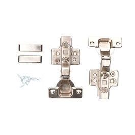 Edm Bisagra Cazoleta Super Acodada BC05 35mm Piston Soft-Close Acero Zincado Blister