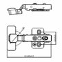 Edm Bisagra cazoleta pistón super acodada BC05 35 mm