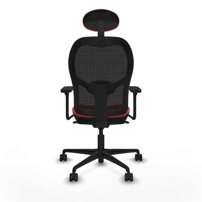 PIQUERAS Y CRESPO Silla de oficina Jorquera Naranja oscuro y Negro PIQUERAS Y CRESPO Silla de oficina Jorquera Naranja oscuro y Negro
