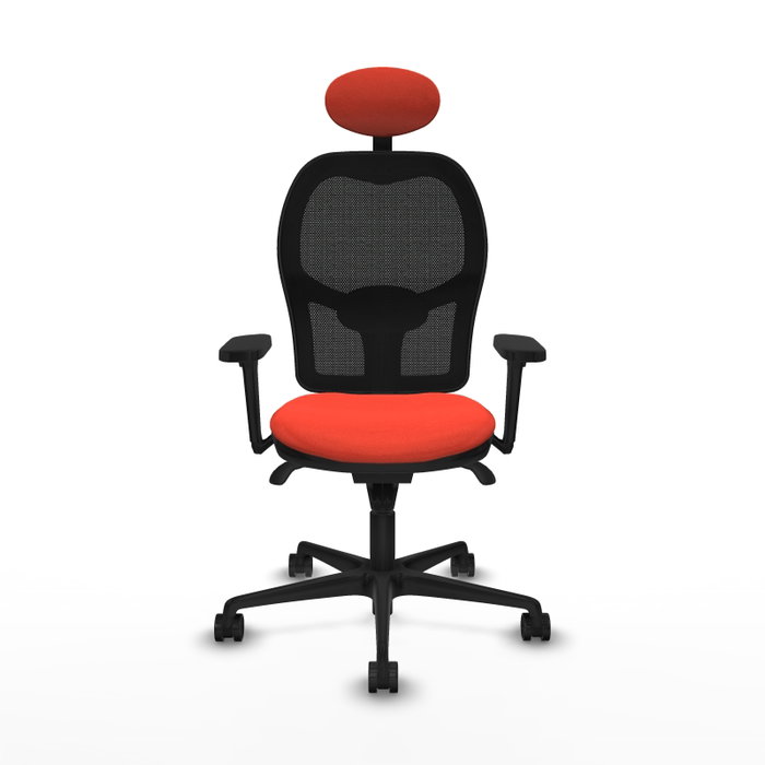 PIQUERAS Y CRESPO Silla de oficina Jorquera Naranja oscuro y Negro PIQUERAS Y CRESPO Silla de oficina Jorquera Naranja oscuro y Negro