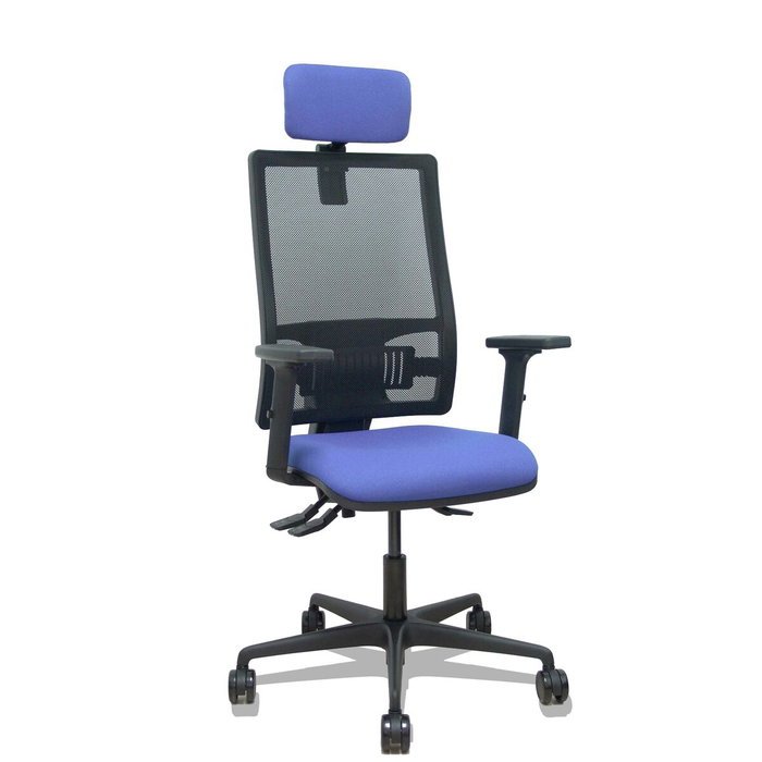 PIQUERAS Y CRESPO Bormate Silla de Oficina con Mecanismo Asincro, Azul Claro y Negro PIQUERAS Y CRESPO Bormate Silla de Oficina con Mecanismo Asincro, Azul Claro y Negro
