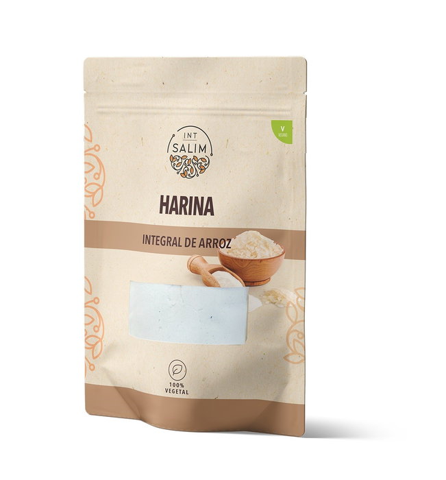 INT SALIM Harina de Arroz Integral 500g INT SALIM Harina de Arroz Integral 500g