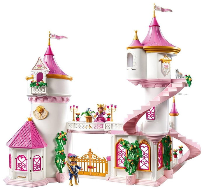 Playmobil Palacio con pareja real y 2 tronos, Princesas Mágicas