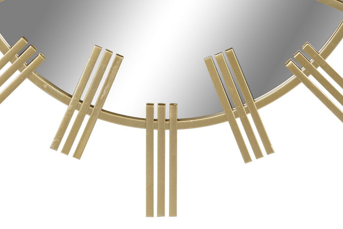 DKD Home Decor Espejo Metal y Cristal Dorado 85x85 cm DKD Home Decor Espejo Metal y Cristal Dorado 85x85 cm