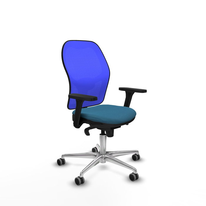 PIQUERAS Y CRESPO Silla de oficina Jorquera Verde petróleo y Azul PIQUERAS Y CRESPO Silla de oficina Jorquera Verde petróleo y Azul