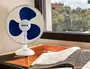 Jocca Ventilador de Sobremesa, 3 Velocidades, Sistema Oscilación y Cabezal Basculante, Diámetro 300 mm
