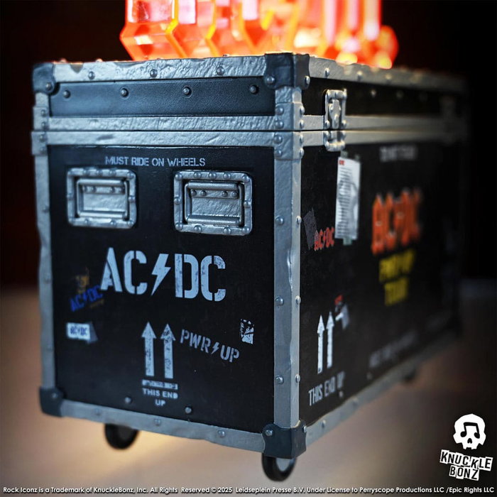 AC/DC Estatua Rock Ikonz On Tour PWR UP Tour Road Case AC/DC Estatua Rock Ikonz On Tour PWR UP Tour Road Case