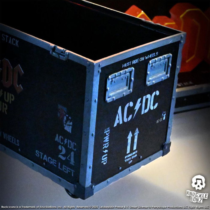 AC/DC Estatua Rock Ikonz On Tour PWR UP Tour Road Case AC/DC Estatua Rock Ikonz On Tour PWR UP Tour Road Case
